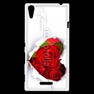 Coque Sony Xperia T3 Rose forever