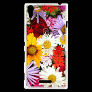 Coque Sony Xperia T3 Belles fleurs