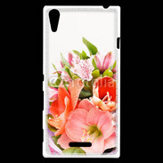 Coque Sony Xperia T3 Bouquet de fleurs 2