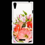 Coque Sony Xperia T3 Bouquet de fleurs 2