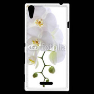 Coque Sony Xperia T3 Orchidée blanche