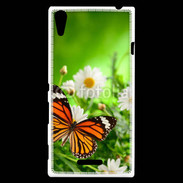 Coque Sony Xperia T3 Papillon dans la nature