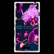 Coque Sony Xperia T3 Belle Orchidée violette 15