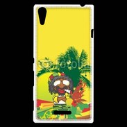 Coque Sony Xperia T3 Rasta attitude