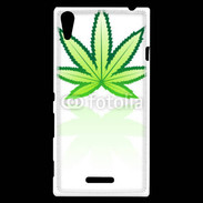 Coque Sony Xperia T3 Feuille de cannabis 2