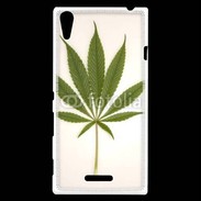 Coque Sony Xperia T3 Feuille de cannabis 3