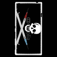 Coque Sony Xperia T3 Tête de mort drogue