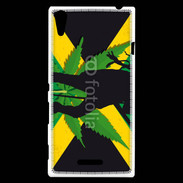 Coque Sony Xperia T3 Rasta Reggae Musique 2