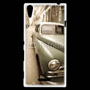 Coque Sony Xperia T3 Vintage voiture à Cuba