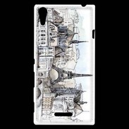 Coque Sony Xperia T3 Vintage France 75
