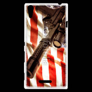 Coque Sony Xperia T3 Gun controle