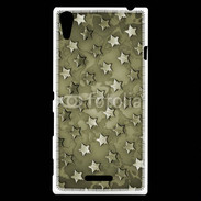 Coque Sony Xperia T3 Militaire grunge