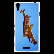 Coque Sony Xperia T3 Avion Bombardier d'eau