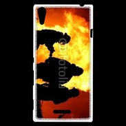 Coque Sony Xperia T3 Pompier Soldat du feu 3