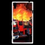 Coque Sony Xperia T3 Intervention des pompiers incendie