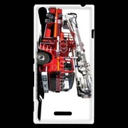Coque Sony Xperia T3 Camion de pompiers 3
