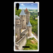 Coque Sony Xperia T3 Forteresse de Carcassonne