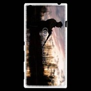 Coque Sony Xperia T3 Chasse au levé de soleil