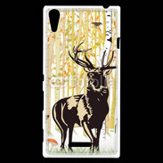 Coque Sony Xperia T3 Illustration de cerf 5