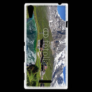 Coque Sony Xperia T3 Montagne Suisse 