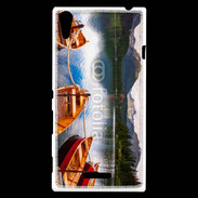 Coque Sony Xperia T3 Lac de montagne