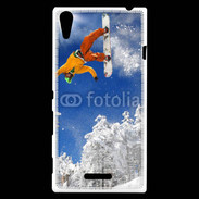 Coque Sony Xperia T3 Skieur free ride 2