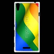 Coque Sony Xperia T3 Drapeau Gay Pride