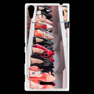 Coque Sony Xperia T3 Dressing chaussures
