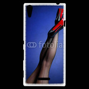 Coque Sony Xperia T3 Escarpins semelles rouges 3