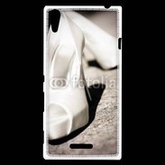 Coque Sony Xperia T3 Escarpins de mariée