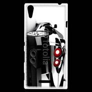 Coque Sony Xperia T3 Voiture de course noire