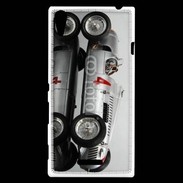 Coque Sony Xperia T3 Vieille voiture de course Audi