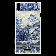 Coque Sony Xperia T3 Azulejos