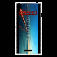 Coque Sony Xperia T3 Golden Gate Bridge San Francisco