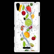 Coque Sony Xperia T3 Fruits frais en folie