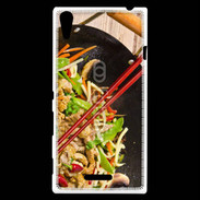 Coque Sony Xperia T3 Cuisine asie Wok