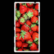 Coque Sony Xperia T3 J'adore les fraises