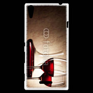 Coque Sony Xperia T3 Vin rouge 7