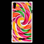 Coque Sony Xperia T3 Sucette escargot
