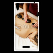 Coque Sony Xperia T3 Massage pierres chaudes