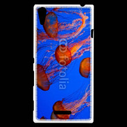 Coque Sony Xperia T3 Bal de méduses