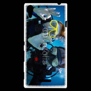 Coque Sony Xperia T3 Couple de plongeurs