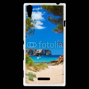 Coque Sony Xperia T3 Vue de la mer bleue 10