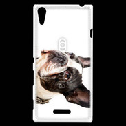 Coque Sony Xperia T3 Bulldog français 1