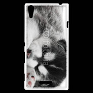 Coque Sony Xperia T3 Chiot Husky