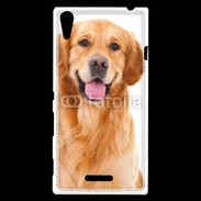 Coque Sony Xperia T3 Chien Golden