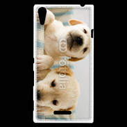 Coque Sony Xperia T3 Petit chiot 2