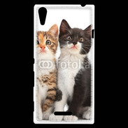 Coque Sony Xperia T3 Duo de chatons