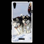 Coque Sony Xperia T3 Chien de traineau