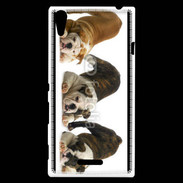 Coque Sony Xperia T3 Prière de Bulldog